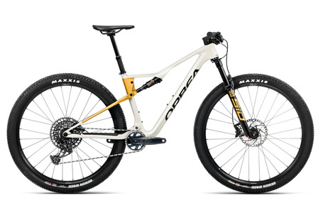 Bicicleta Orbea OIZ M21 2025 ivory white / yellow