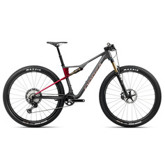 Bicicleta Orbea OIZ M-PRO 2025 Diamond Carbon View (Matt) - Cherry Red (Gloss)