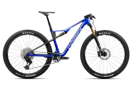 Bicicleta Orbea OIZ M-TEAM 2025 Cobalt Blue (Gloss) - Carbon Raw (Matt)