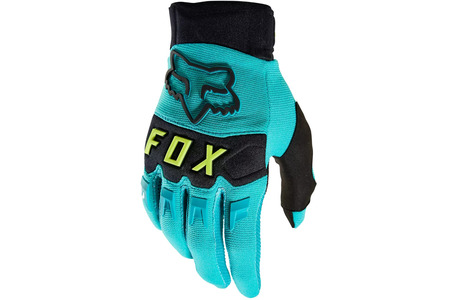 GUANTE FOX DIRTPAW TURQUESA CERCETA