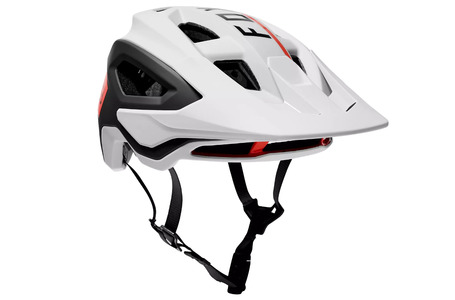 CASCO FOX SPEEDFRAME PRO MIPS BLOCKED BLANCO / NEGRO