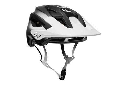 CASCO FOX SPEEDFRAME PRO MIPS FADE NEGRO BLANCO ROJO